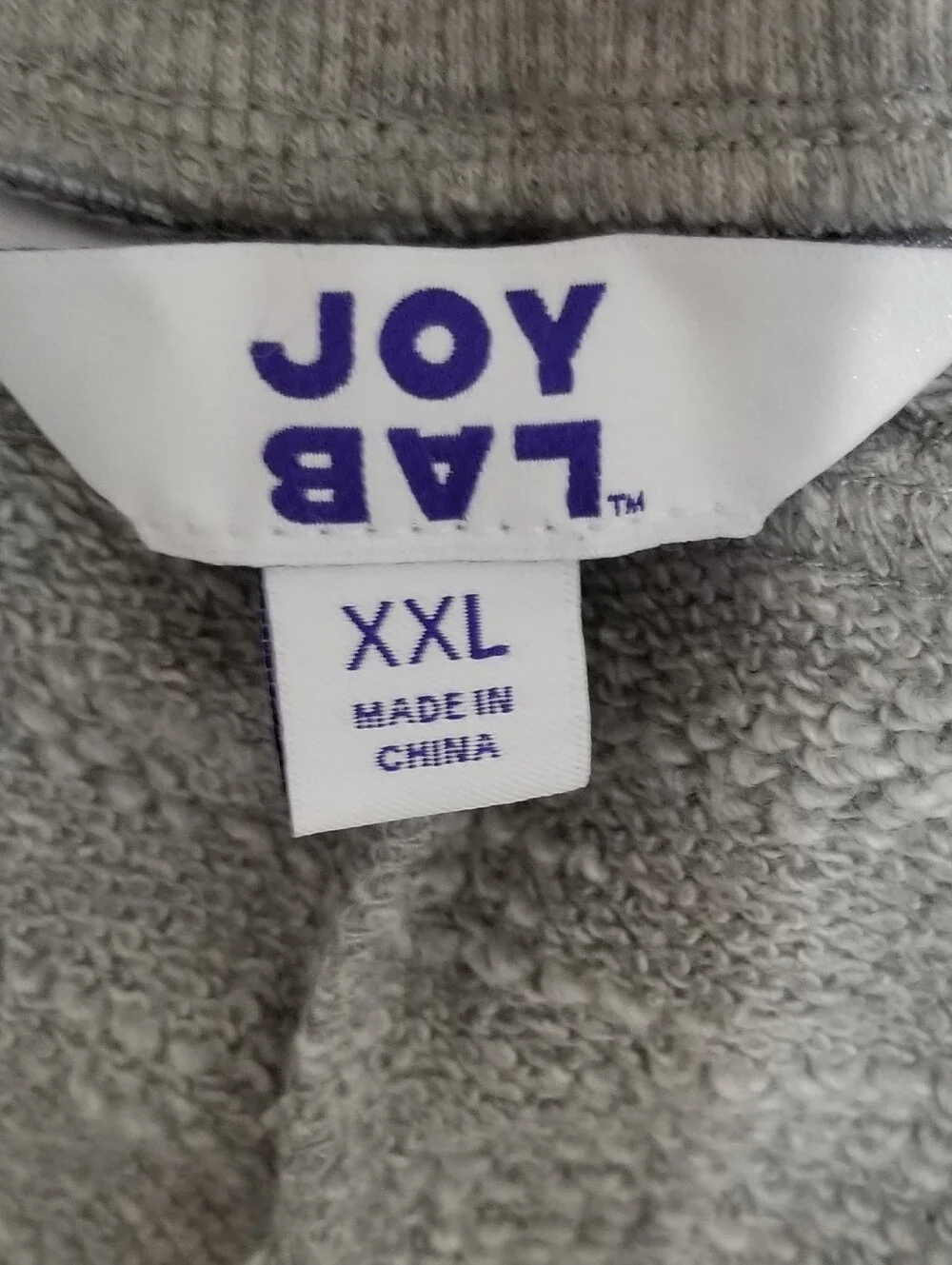 NWOT Joylab Gray Sweat Shorts Size XXL